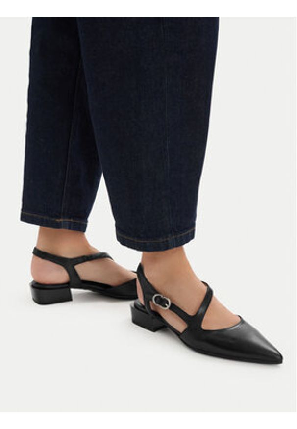 Hispanitas Czółenka HV264773 C002 Czarny. Kolor: czarny. Materiał: skóra