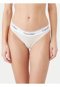 Calvin Klein Underwear Figi klasyczne 0000F3787E Beżowy. Kolor: beżowy. Materiał: bawełna