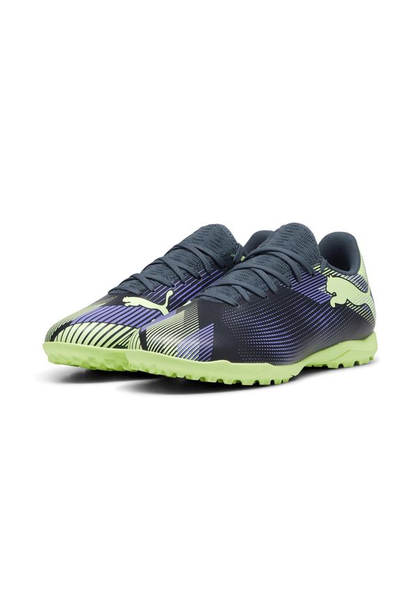 Puma - Buty piłkarskie FUTURE 7 PLAY TT PUMA. Kolor: biały, wielokolorowy, fioletowy, szary. Materiał: materiał, syntetyk. Szerokość cholewki: normalna. Sport: piłka nożna