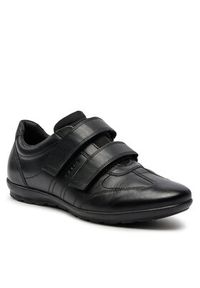 Geox Półbuty U Symbol D U74A5D 00043 C9999 Czarny. Kolor: czarny. Materiał: materiał