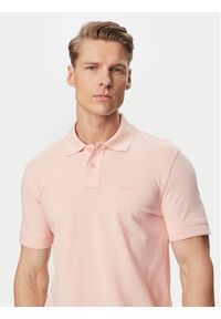 BOSS Polo Prime 50507813 Różowy jasny Regular Fit. Typ kołnierza: polo. Kolor: różowy. Materiał: bawełna #4