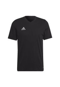 Adidas - Entrada 22 Tee. Kolor: czarny. Sport: piłka nożna