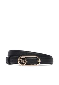 Guess Pasek Damski BW9279 P5425 Czarny. Kolor: czarny. Materiał: skóra