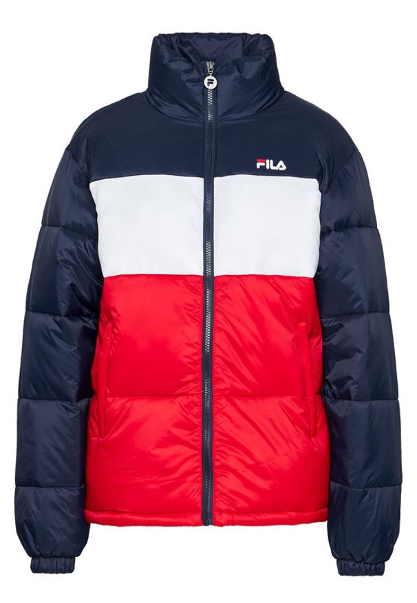 Fila Kurtka zimowa Susi 688379 Kolorowy Regular Fit. Materiał: syntetyk. Wzór: kolorowy. Sezon: zima