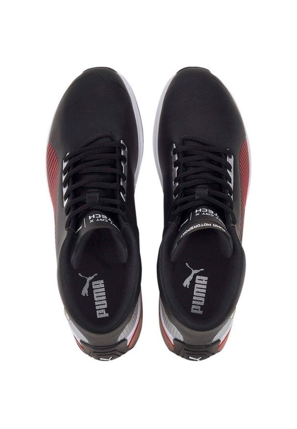 Adidasy Puma Ferrari Race Kart Cat-X Mid, Mężczyźni. Kolor: czarny. Materiał: skóra ekologiczna, materiał
