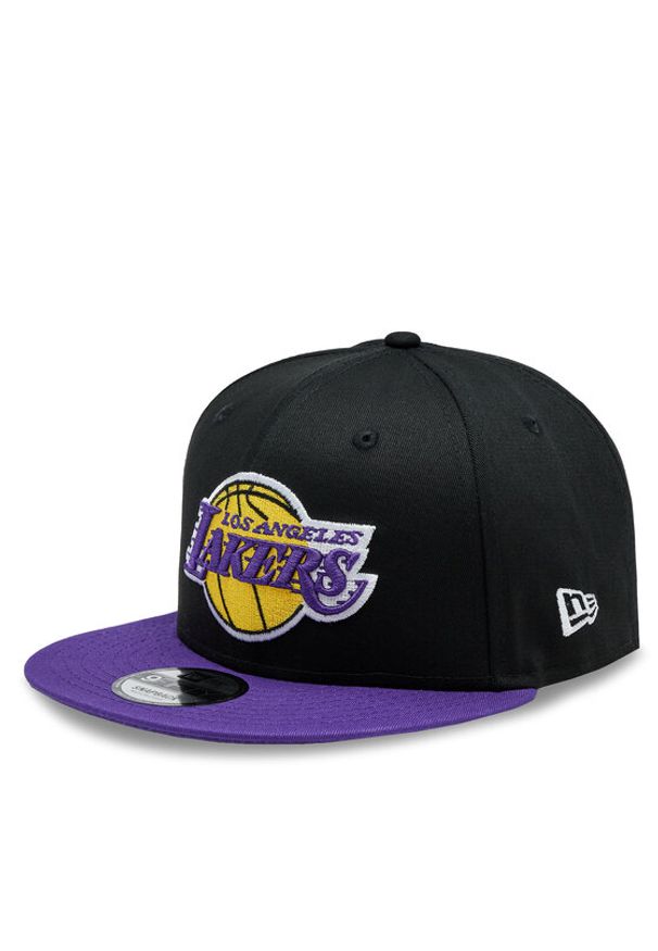 New Era Czapka Contrst Side Patch 950 Lakers 60364386 Czarny. Kolor: czarny. Materiał: bawełna, materiał