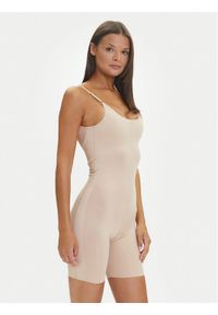 Chantelle Kombinezon modelujący Basic Shaping C35060 Beżowy. Kolor: beżowy. Materiał: syntetyk