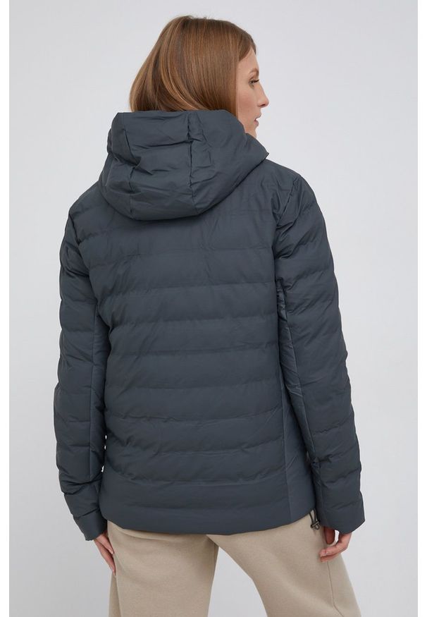 Rains Kurtka 1528 Trekker Hooded Jacket kolor szary zimowa. Okazja: na co dzień. Kolor: szary. Materiał: materiał. Wzór: gładki. Sezon: zima. Styl: casual
