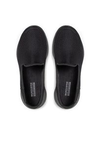 skechers - Skechers Półbuty Go Walk 5 15901/BBK Czarny. Kolor: czarny. Materiał: materiał #7