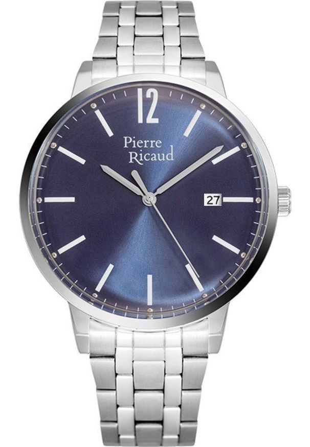 Zegarek Pierre Ricaud Zegarek męski Pierre Ricaud P97246.5155Q różowe złoto. Kolor: złoty, wielokolorowy, różowy