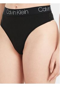 Calvin Klein Underwear Stringi 000QD3754E Czarny. Kolor: czarny. Materiał: bawełna #11