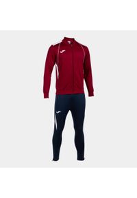 Dres Joma Championship VII. Kolor: czerwony, brązowy, biały, wielokolorowy. Materiał: dresówka. Sport: piłka nożna #1