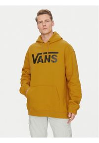 Vans Bluza VN000HNXBL21 Żółty Relaxed Fit. Kolor: żółty. Materiał: bawełna