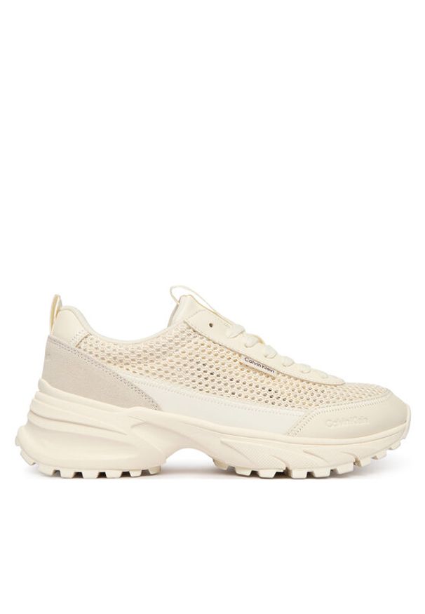 Calvin Klein Sneakersy Hike Runner Lup Lin Mesh HW0HW03000 Biały. Kolor: biały. Materiał: materiał