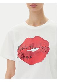 JDY T-Shirt Daisy 15348400 Biały Regular Fit. Kolor: biały. Materiał: bawełna #3