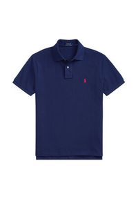 Polo Ralph Lauren Polo 710783656012 Granatowy Classic Fit. Typ kołnierza: polo. Kolor: niebieski. Materiał: bawełna #5