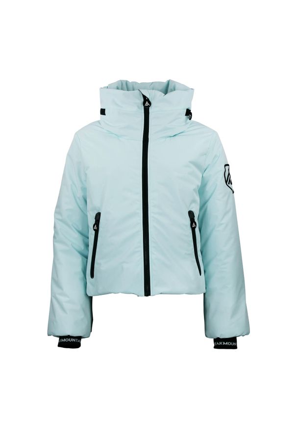 PEAK MOUNTAIN - Kurtka damska Peak Mountain Ally. Kolor: niebieski. Sezon: zima. Sport: narciarstwo