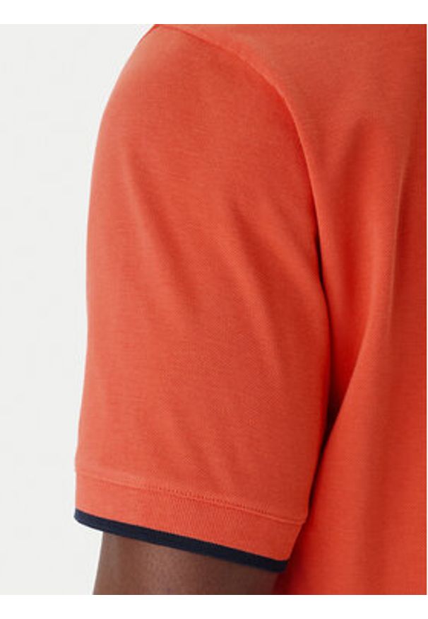 Aeronautica Militare Polo 261PO1308UP00082 Pomarańczowy Regular Fit. Typ kołnierza: polo. Kolor: pomarańczowy. Materiał: bawełna