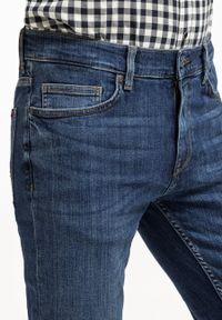 Mustang - MUSTANG FRISCO SKINNY MĘSKIE SPODNIE JEANSOWE JEANSY DŻINSY DENIM BLUE 1015049 5000 883 #4