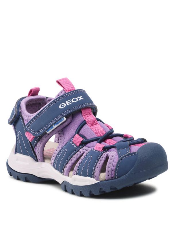 Geox Sandały J Borealis G. A J250WA 01550 C4215 M Fioletowy. Kolor: fioletowy. Materiał: materiał