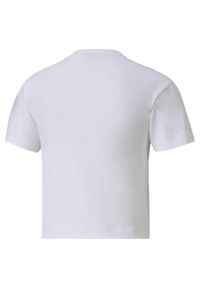 Koszulka sportowa damska Puma Nutility Fitted Tee. Kolor: biały. Długość rękawa: krótki rękaw. Długość: krótkie. Sport: fitness #2