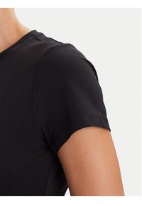 Liu Jo T-Shirt UF5264 JS923 Czarny Regular Fit. Kolor: czarny. Materiał: bawełna #4