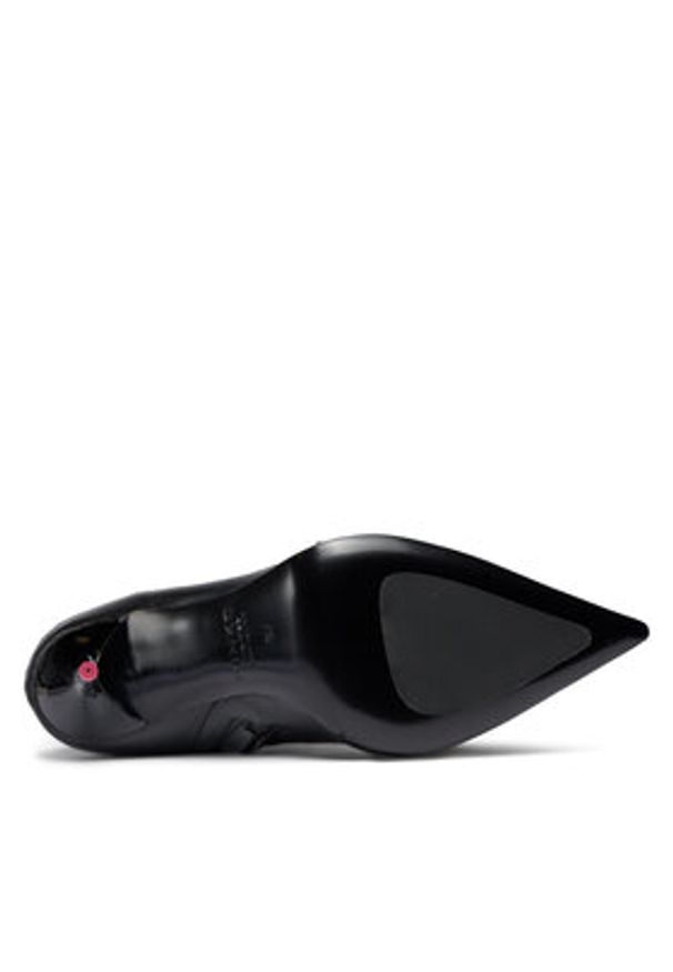 Pinko - PINKO Muszkieterki Lully Cruissard Al 23-24 BLKS1 102030 A18W Czarny. Kolor: czarny. Materiał: skóra