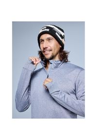 POEDERBAAS - Kapelusz - Męski - Freeride - Czarny Wielokolorowy. Kolor: czarny. Materiał: akryl, polar. Sezon: zima. Styl: retro, sportowy #1