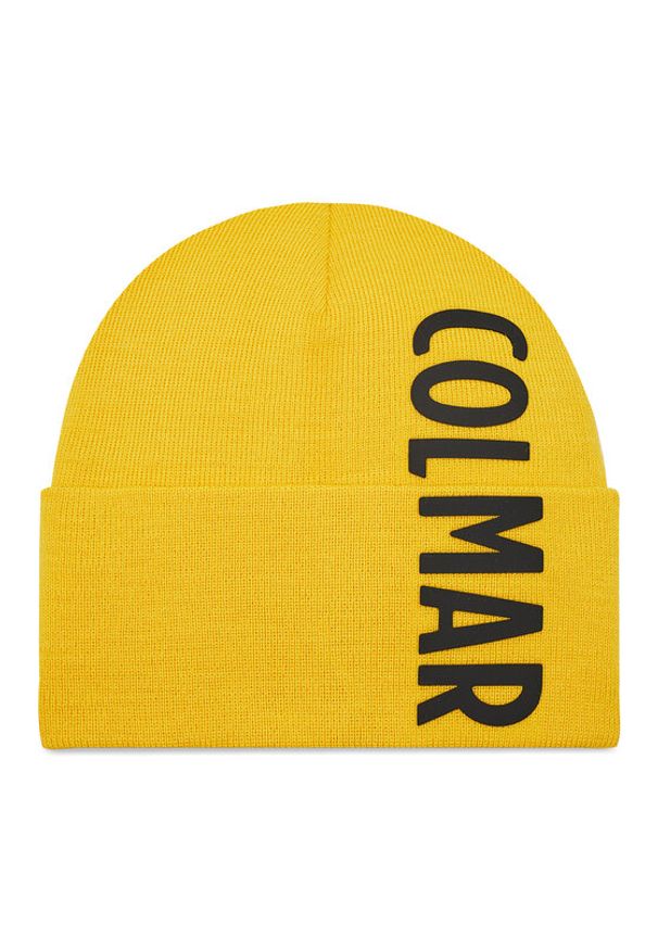 Colmar Czapka Turner 5085 1XD Żółty. Kolor: żółty. Materiał: wełna, materiał