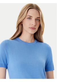 Calvin Klein Sweter LV044A307G Szary Regular Fit. Kolor: szary. Materiał: wiskoza