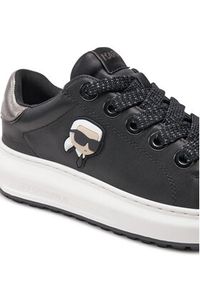 Karl Lagerfeld - KARL LAGERFELD Sneakersy KL67530 Czarny. Kolor: czarny. Materiał: skóra