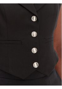 Morgan Kamizelka 251-CJANA.F Czarny Slim Fit. Kolor: czarny. Materiał: syntetyk #3