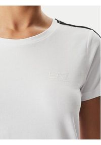 EA7 Emporio Armani T-Shirt 7W001490 AF10373 U0002 Biały Regular Fit. Kolor: biały. Materiał: bawełna #4