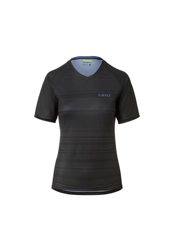 GIRO - Damski jersey Giro Roust. Kolor: czerwony, niebieski, wielokolorowy. Materiał: jersey. Sport: kolarstwo