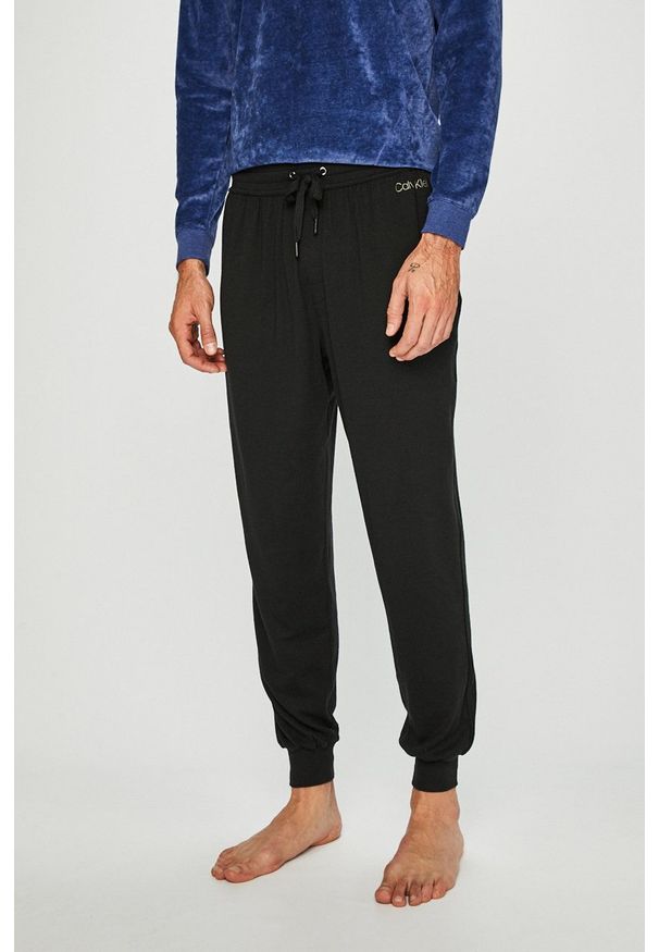 Calvin Klein Underwear - Spodnie. Kolor: czarny. Materiał: dzianina