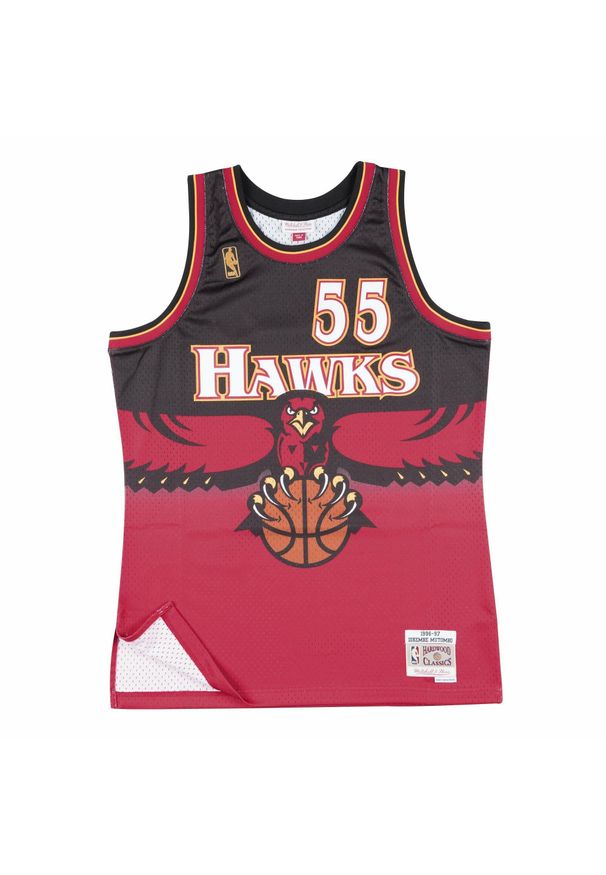 Mitchell & Ness - Koszulka NBA Atlanta Hawks Dikembe Mutumbo. Kolor: czarny. Sport: koszykówka