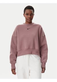 Nike Bluza DQ5761 Brązowy Oversize. Kolor: brązowy. Materiał: bawełna