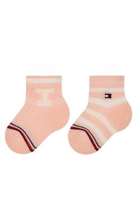 TOMMY HILFIGER - Skarpety długie Tommy Hilfiger. Kolor: różowy