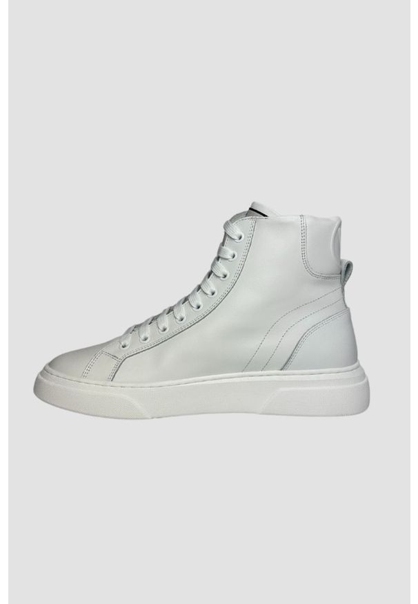 Valentino by Mario Valentino - VALENTINO Białe sneakersy HIGH-TOP, Rozmiar 41. Kolor: biały