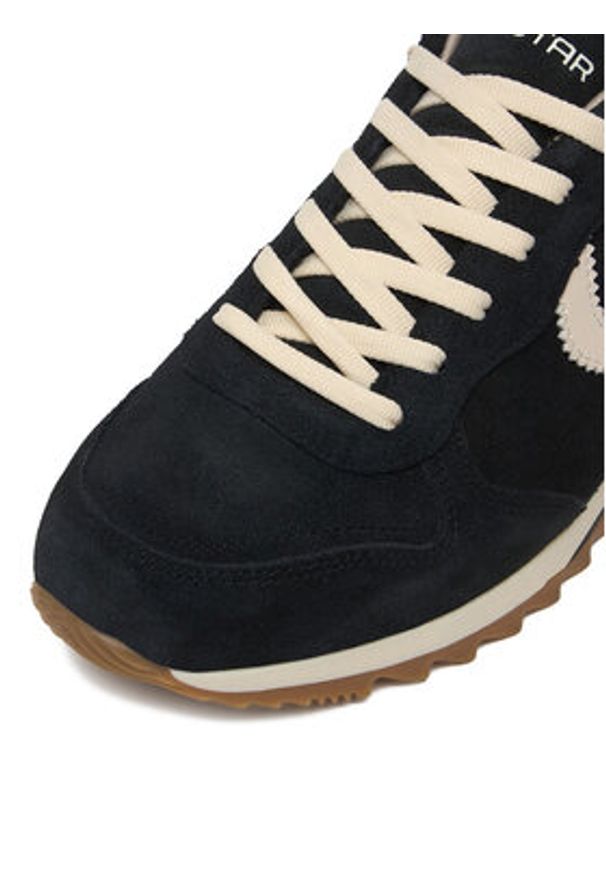 G-Star RAW - G-Star Raw Sneakersy CEO-25SCW159 Granatowy. Kolor: niebieski. Materiał: skóra, zamsz