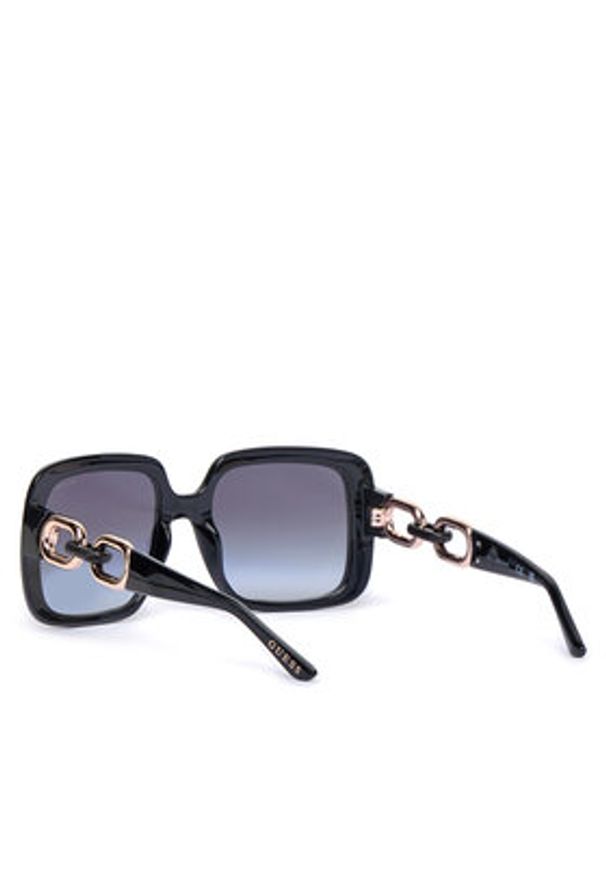 Guess Okulary przeciwsłoneczne GU00161 Czarny. Kolor: czarny