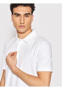 BOSS - Boss Polo Palosh 50471335 Biały Slim Fit. Typ kołnierza: polo. Kolor: biały. Materiał: bawełna #3
