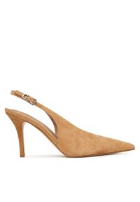 Guess Szpilki FLPPRI SUE05 Brązowy. Kolor: brązowy. Materiał: skóra, zamsz. Obcas: na szpilce #1