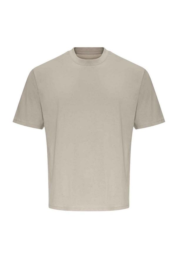 AWDIS - Męska Koszulka Just Ts The 100 Oversized T-shirt. Kolor: beżowy