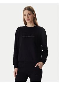 EA7 Emporio Armani Bluza 7W000953 AF15831 Czarny Regular Fit. Kolor: czarny. Materiał: bawełna #2
