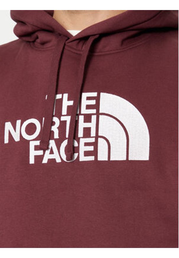 The North Face Bluza Drew Peak NF0A89EM Fioletowy Regular Fit. Kolor: fioletowy. Materiał: bawełna