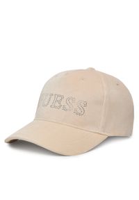 Czapka z daszkiem Guess. Kolor: beżowy