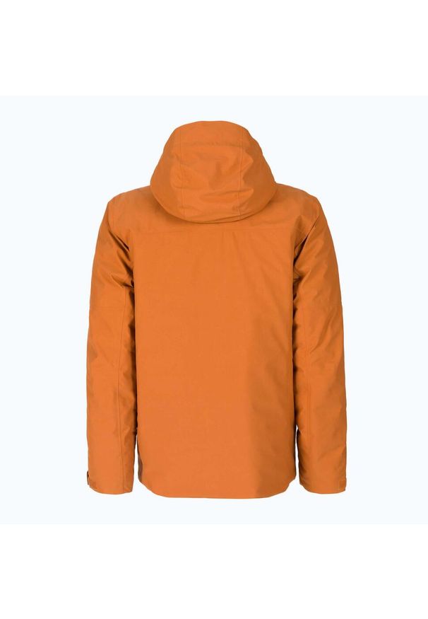 Kurtka przeciwdeszczowa męska Marmot Greenpoint Gore Tex. Kolor: pomarańczowy. Technologia: Gore-Tex