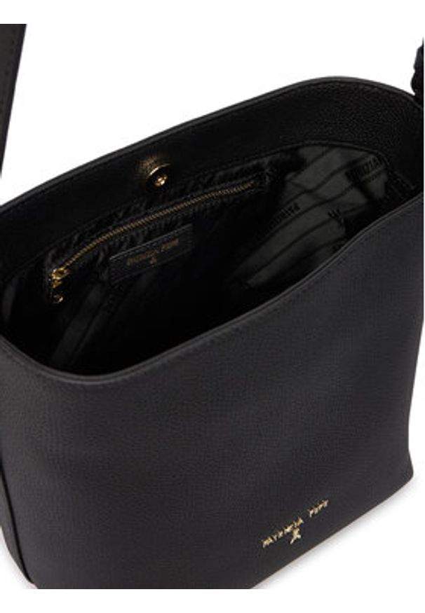 Patrizia Pepe Torebka 8B0319/L001-K103 Czarny. Kolor: czarny. Materiał: skórzane