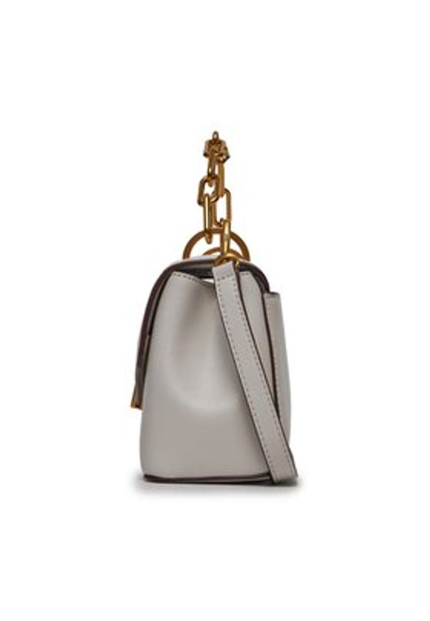 DKNY Torebka Conner R343RB25 Szary. Kolor: szary. Materiał: skórzane